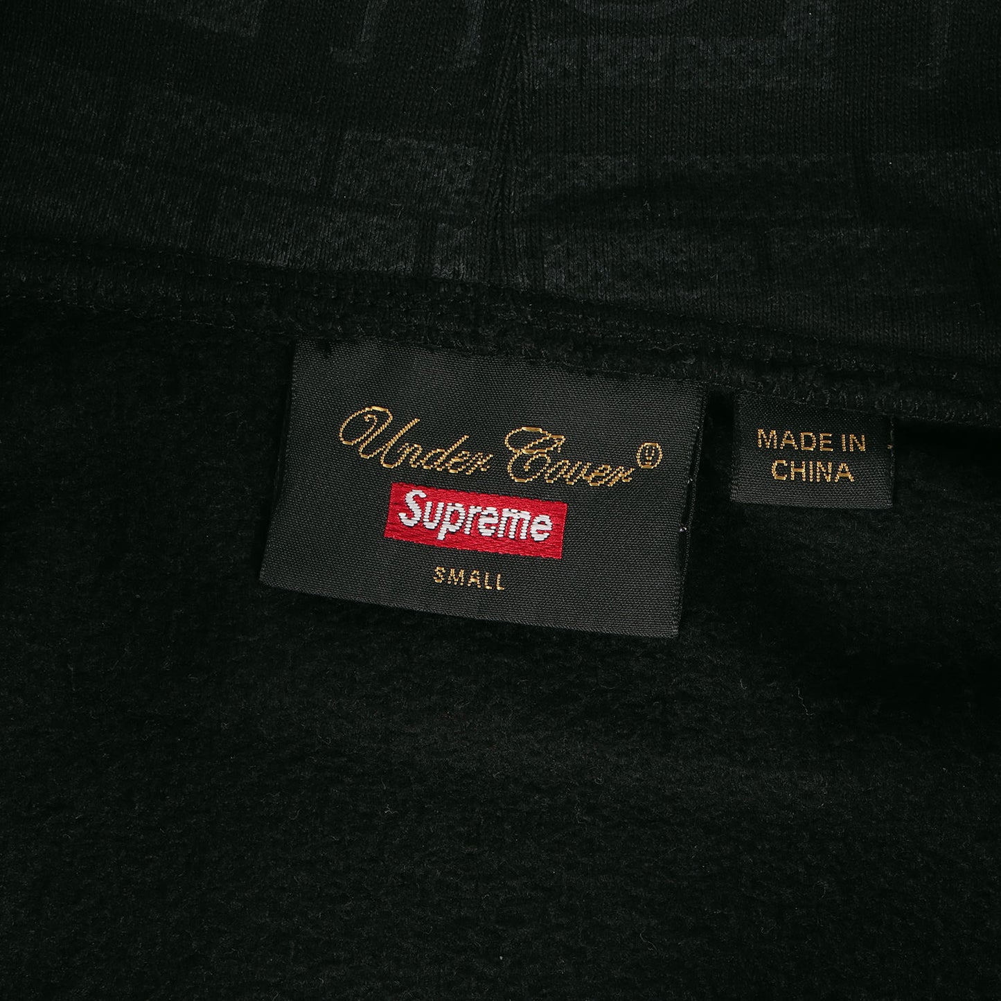23SS ×UNDERCOVER グラフィック ボーダー ジップ スウェットパーカー(Zip Up Hooded Sweatshirt)