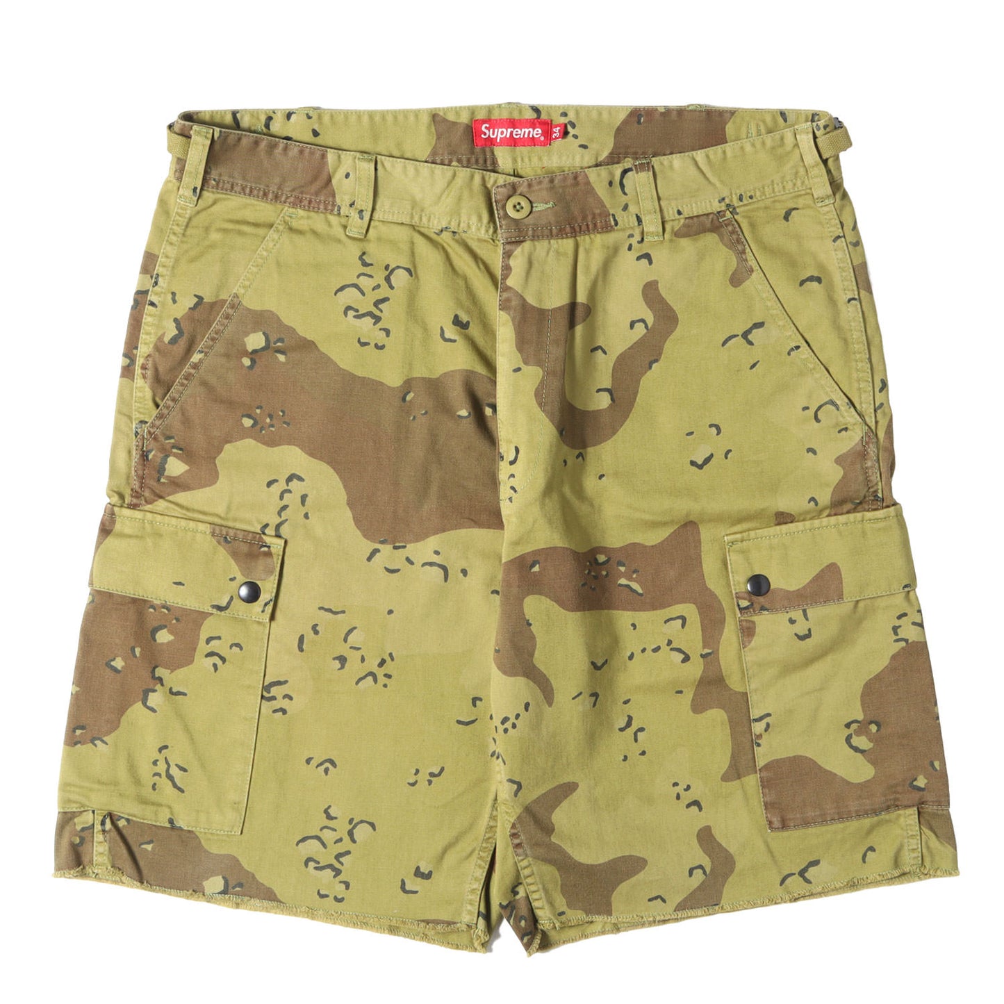 21SS オーバーダイ加工 デザートカモ カーゴショーツ(Overdyed Camo Cargo Short)