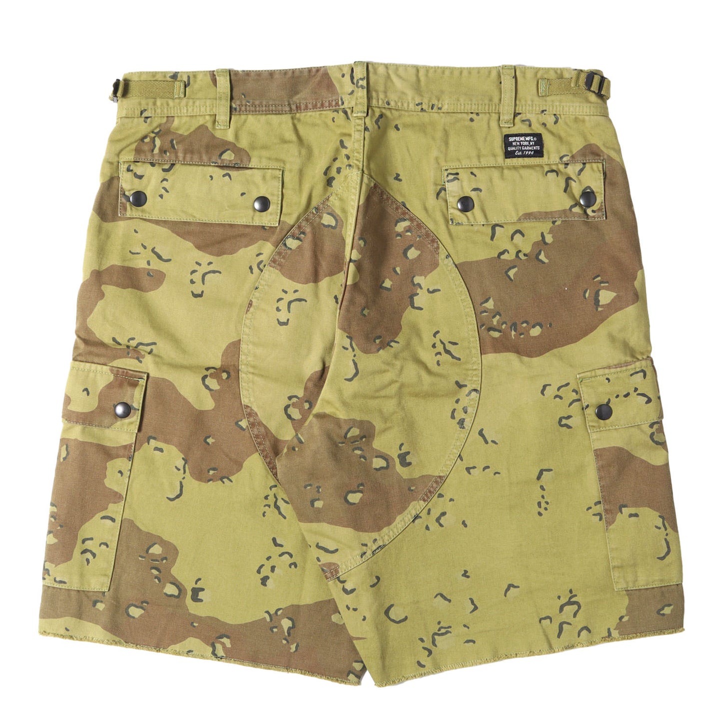 21SS オーバーダイ加工 デザートカモ カーゴショーツ(Overdyed Camo Cargo Short)