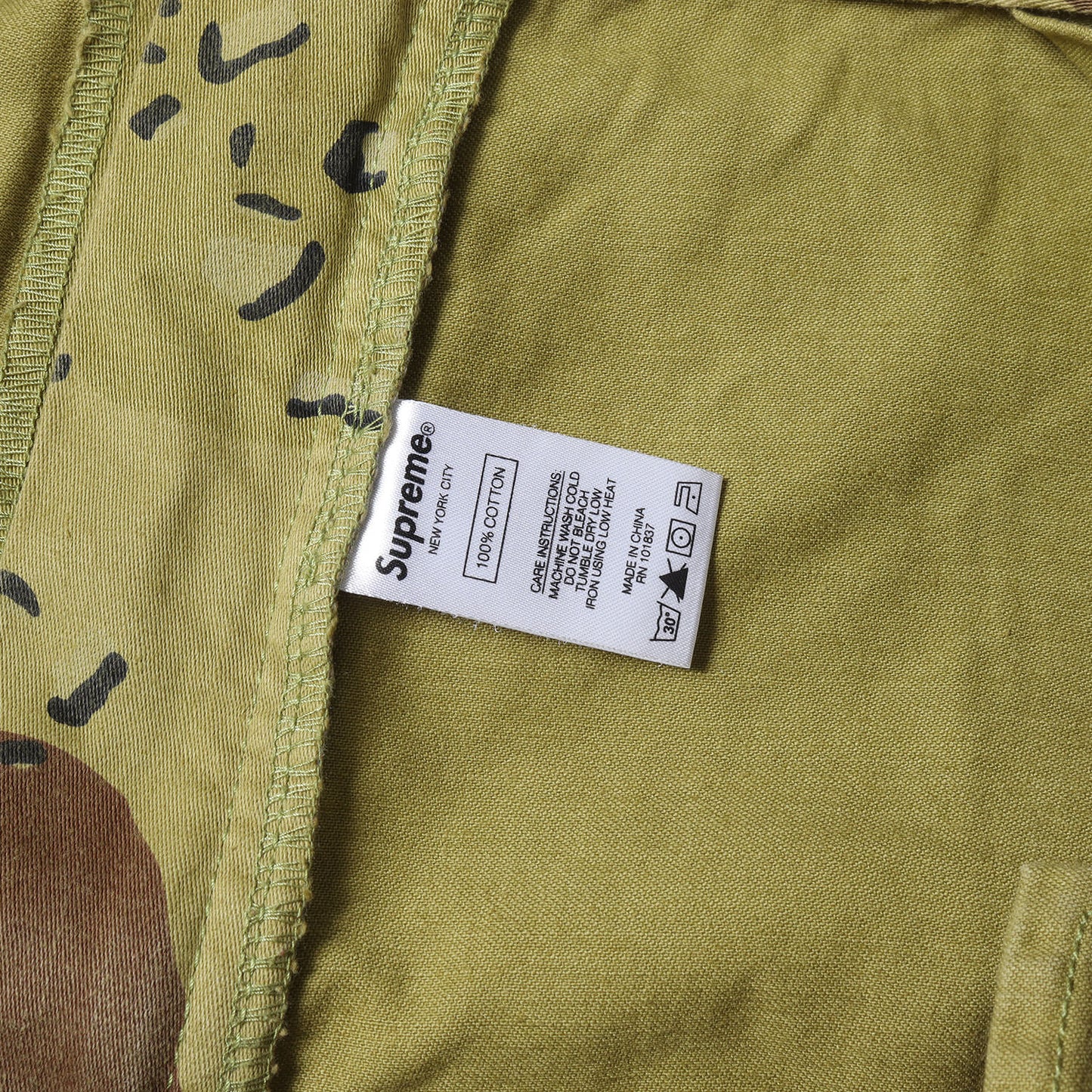 21SS オーバーダイ加工 デザートカモ カーゴショーツ(Overdyed Camo Cargo Short)