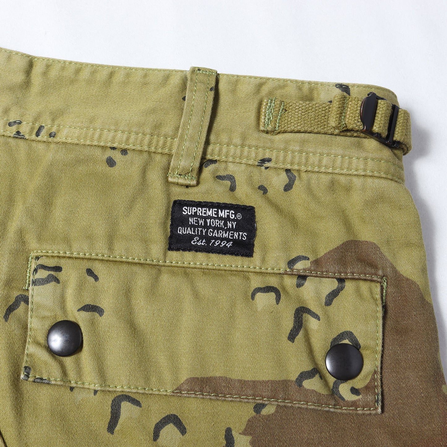 21SS オーバーダイ加工 デザートカモ カーゴショーツ(Overdyed Camo Cargo Short)