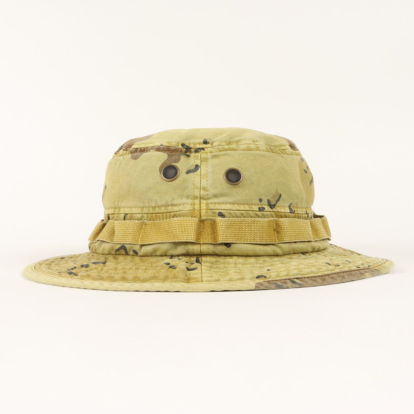 21SS オーバーダイ加工 デザートカモ柄 ブーニーハット(Overdyed Camo Boonie)