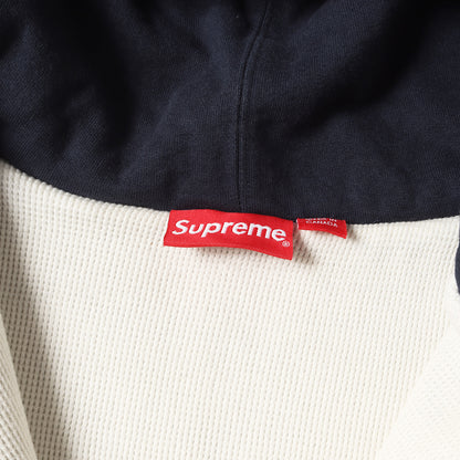 フードロゴ サーマル付き ジップ スウェットパーカー(3M Reflective Logo Thermal Zip Up)