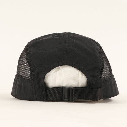サイドメッシュ リフレクティブ BOXロゴ キャンプキャップ(Side Mesh Reflective Logo Camp Cap)