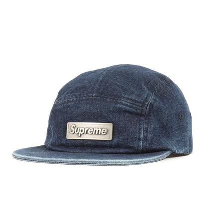メタルプレート デニム BOXロゴ キャンプキャップ(Metal Plate Camp Cap)