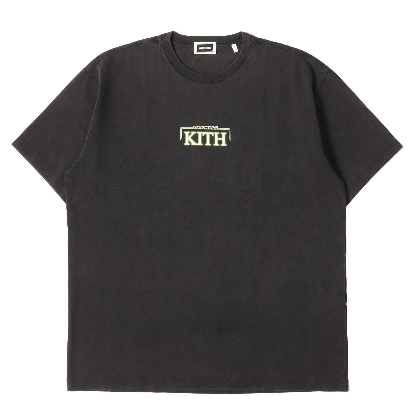 23SS ×STAR WARS ヴィンテージ加工 タイトルロゴ Tシャツ(Green Glow Vintage Tee)