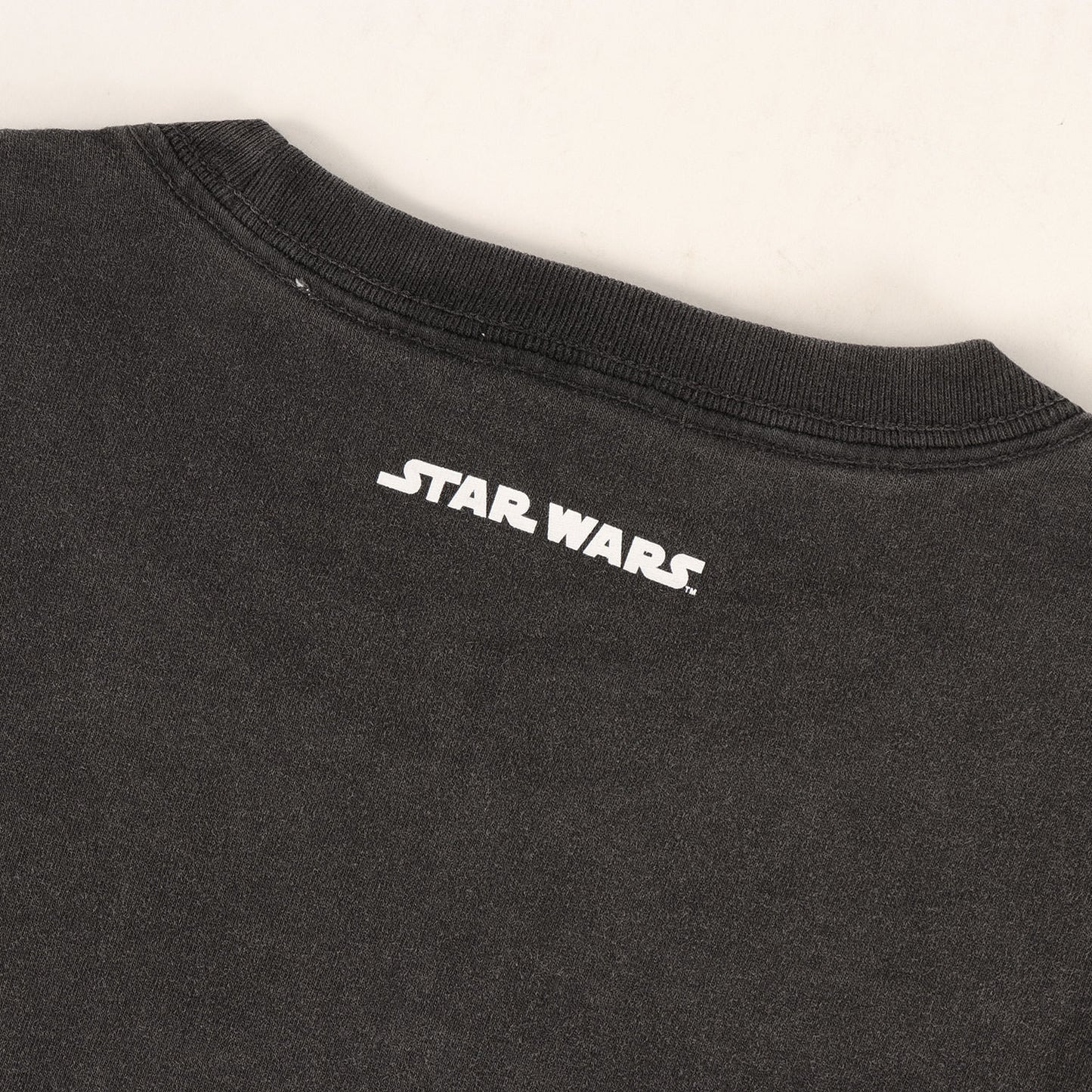 23SS ×STAR WARS ヴィンテージ加工 タイトルロゴ Tシャツ(Green Glow Vintage Tee)