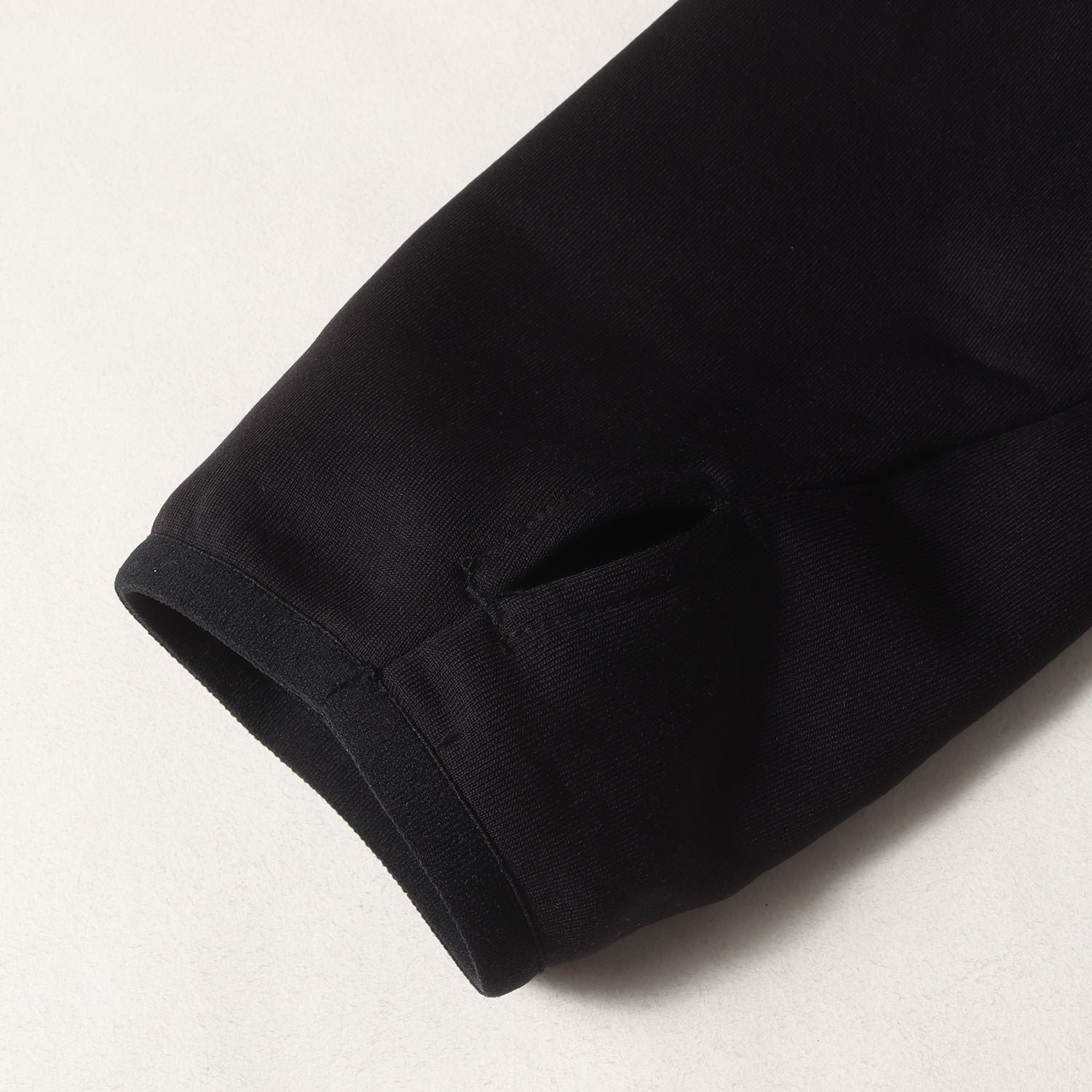 ブリストル　ジップアップ　パーカー　ポーラテック　パワーストレッチ　黒 POLARTEC POWER STRETCH ZIP UP GAITER HOODIE | F.C.Real