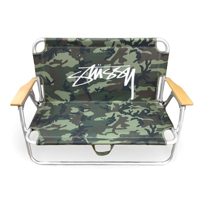 ×Coleman カモフラージュ リラックス フォールディング ベンチ(Relax Folding Bench)