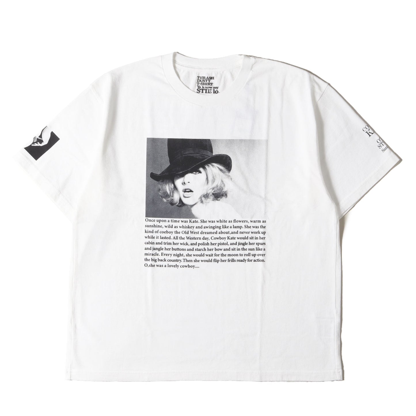 25AW ×Sam Haskins カウボーイ・ケイト フォト Tシャツ(kate Tee)