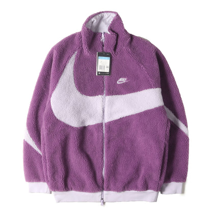 20AW ビッグ スウッシュ リバーシブル フリースボア ジャケット(VM SWOOSH FULL ZIP JACKET)