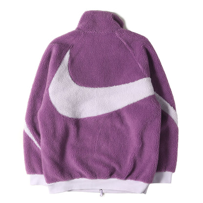 20AW ビッグ スウッシュ リバーシブル フリースボア ジャケット(VM SWOOSH FULL ZIP JACKET)