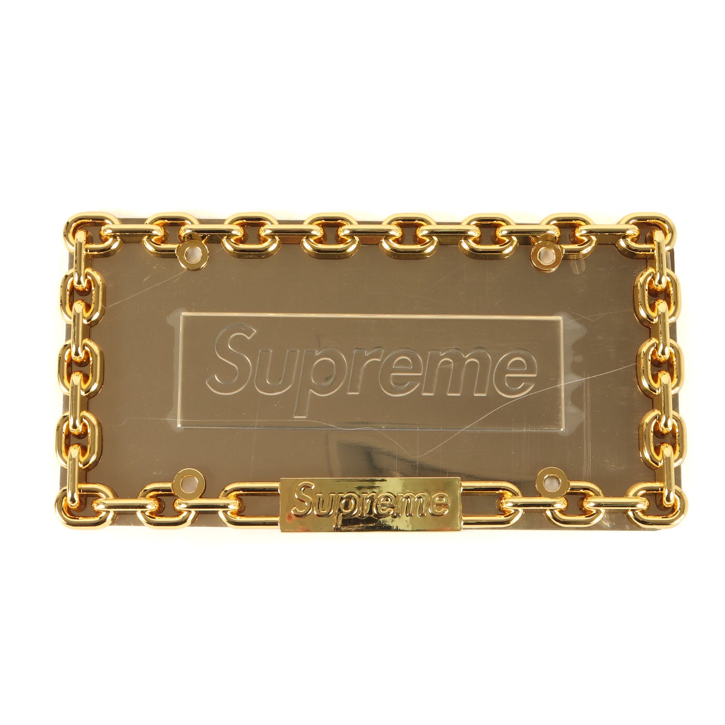 チェーン デザイン ナンバープレート(Chain License Plate Frame)