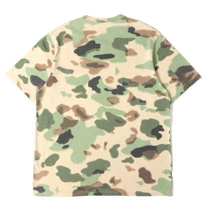 20SS オーバーダイ加工 ペインテッドカモ クラシックロゴ ポケット Tシャツ(Overdyed Pocket Tee)