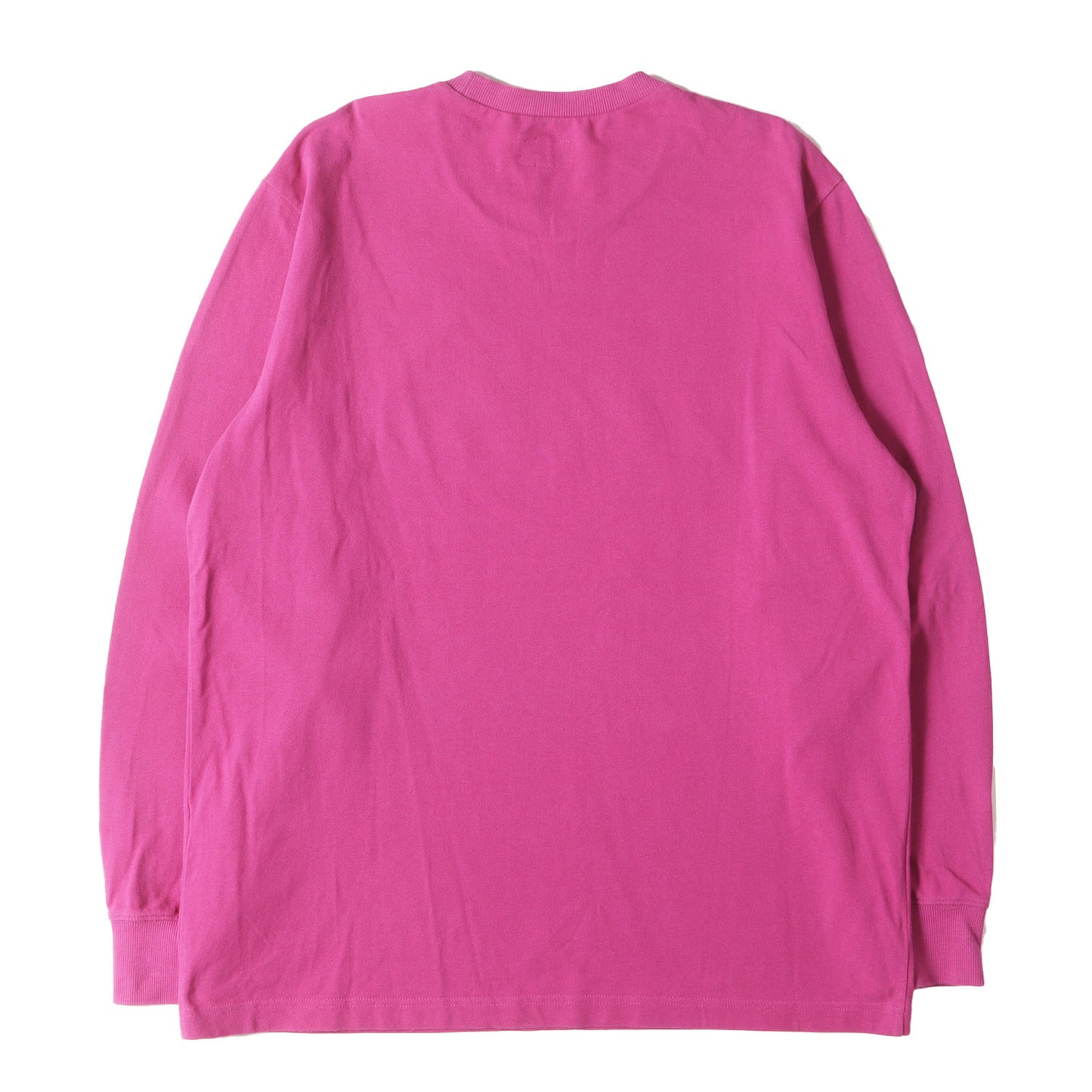 ブランドロゴ刺繍 ピケ ロングスリーブ Tシャツ(Pique Logo L/S Top)