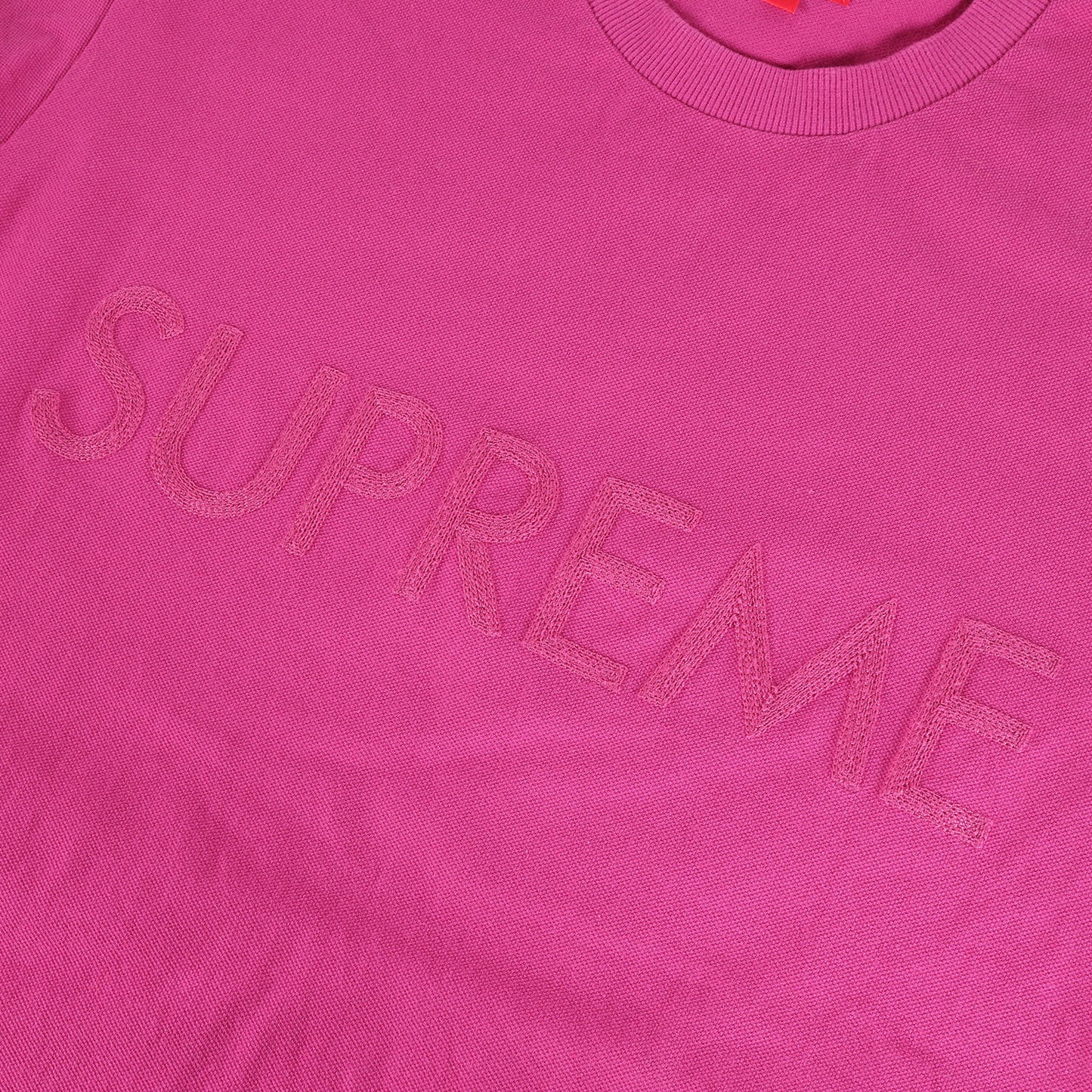 ブランドロゴ刺繍 ピケ ロングスリーブ Tシャツ(Pique Logo L/S Top)