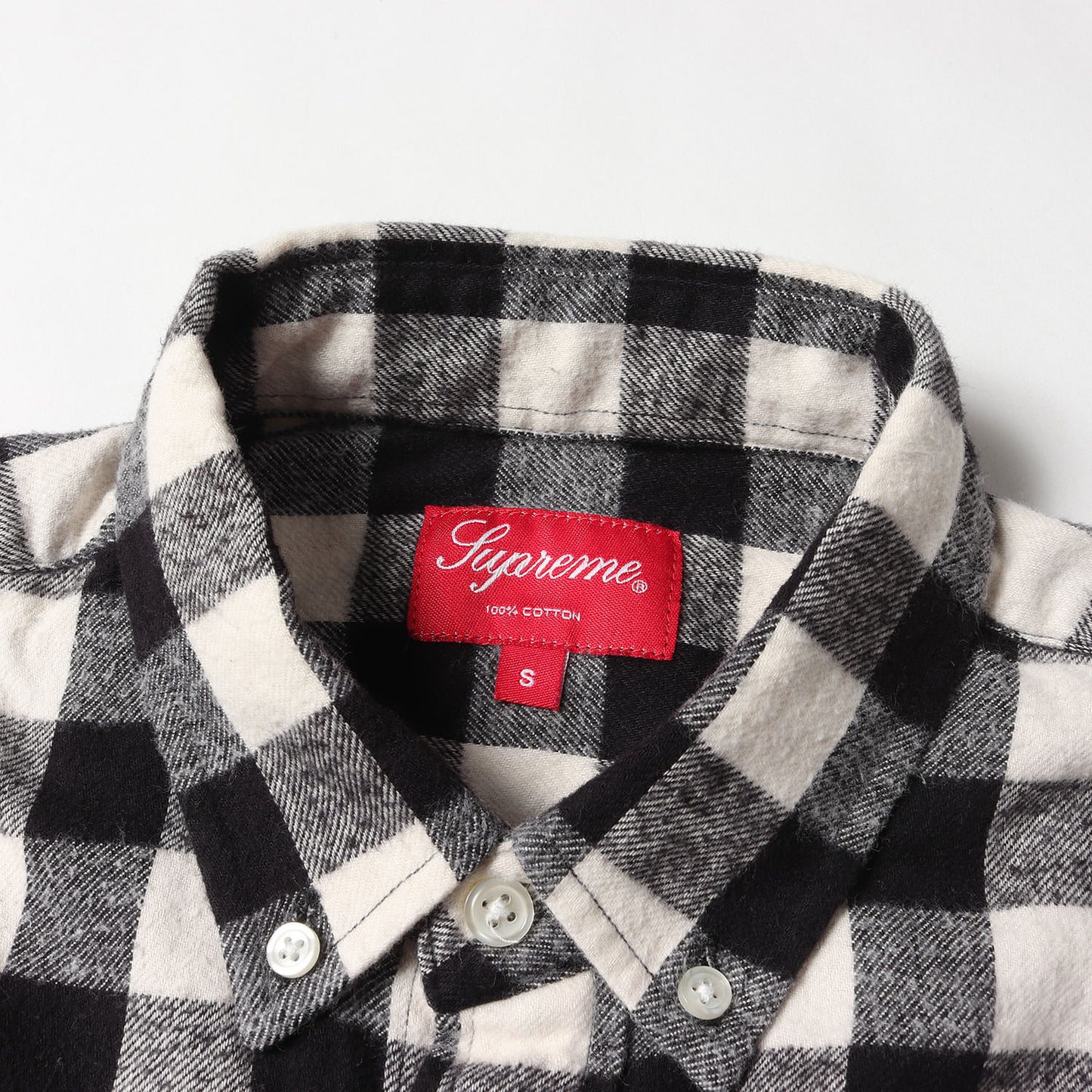 スモールバッファローチェック ボタンダウン フランネルシャツ(Small Buffalo Flannel Shirt)