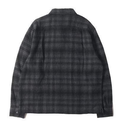 21SS チェック フランネルシャツ(Plaid Flannel Shirt)