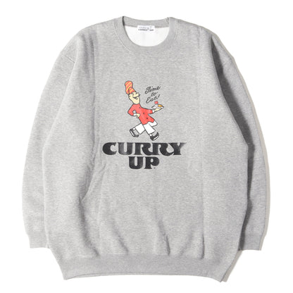CURRY UP クルーネック スウェット