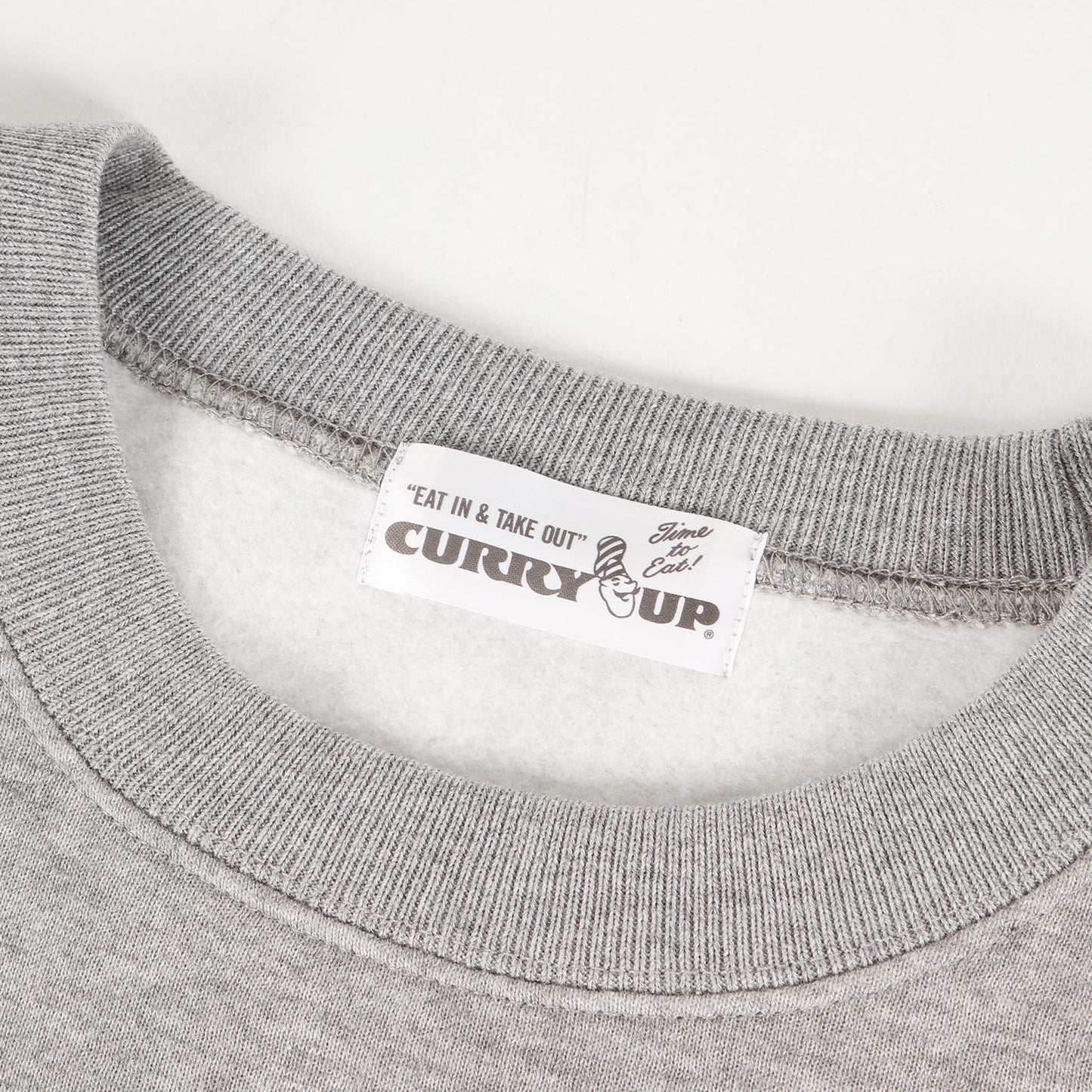 CURRY UP クルーネック スウェット