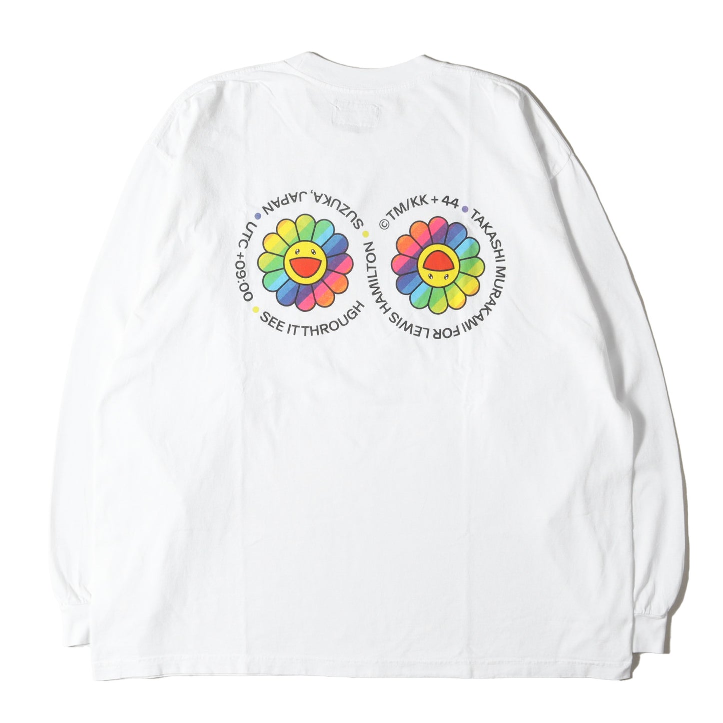 村上隆 ×Lewis Hamilton フラワー ロングスリーブ Tシャツ