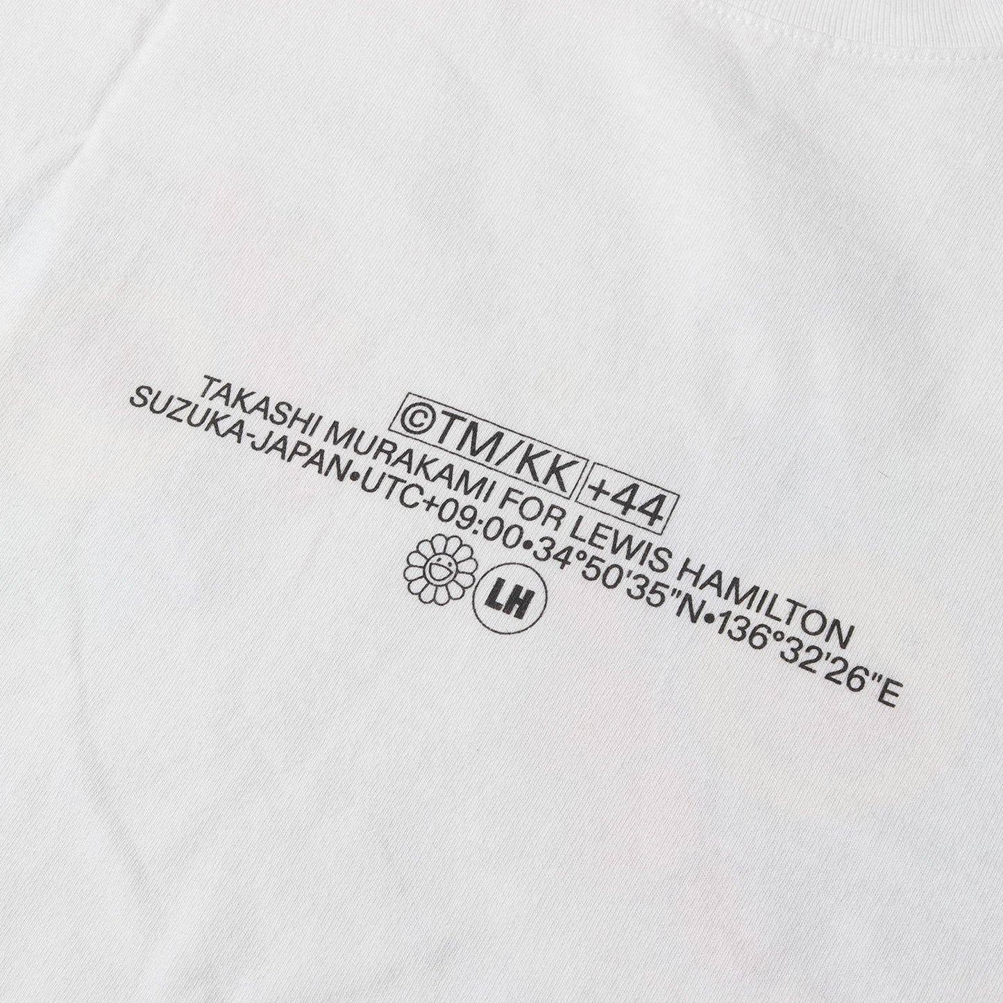 村上隆 ×Lewis Hamilton フラワー ロングスリーブ Tシャツ