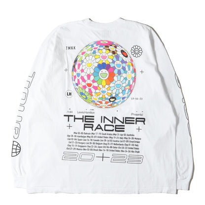 村上隆 ×Lewis Hamilton フラワー ロングスリーブ Tシャツ