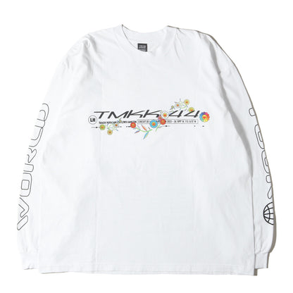 村上隆 ×Lewis Hamilton フラワー ロングスリーブ Tシャツ