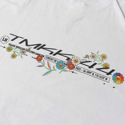 村上隆 ×Lewis Hamilton フラワー ロングスリーブ Tシャツ