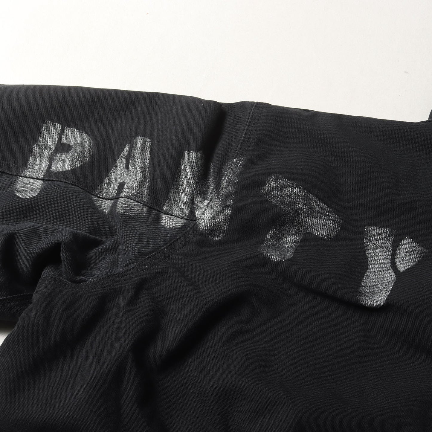 CANVAS別注 ×PANTYDROPPER ステンシルカスタム ヴィンテージ ブラックダック アクティブ ジャケット