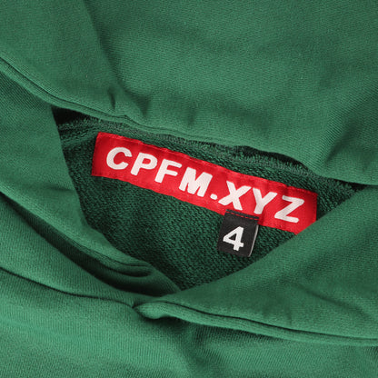 21AW オーバーサイズ スウェットパーカー(TREE HUGGER THUMBS UP HOODIE)