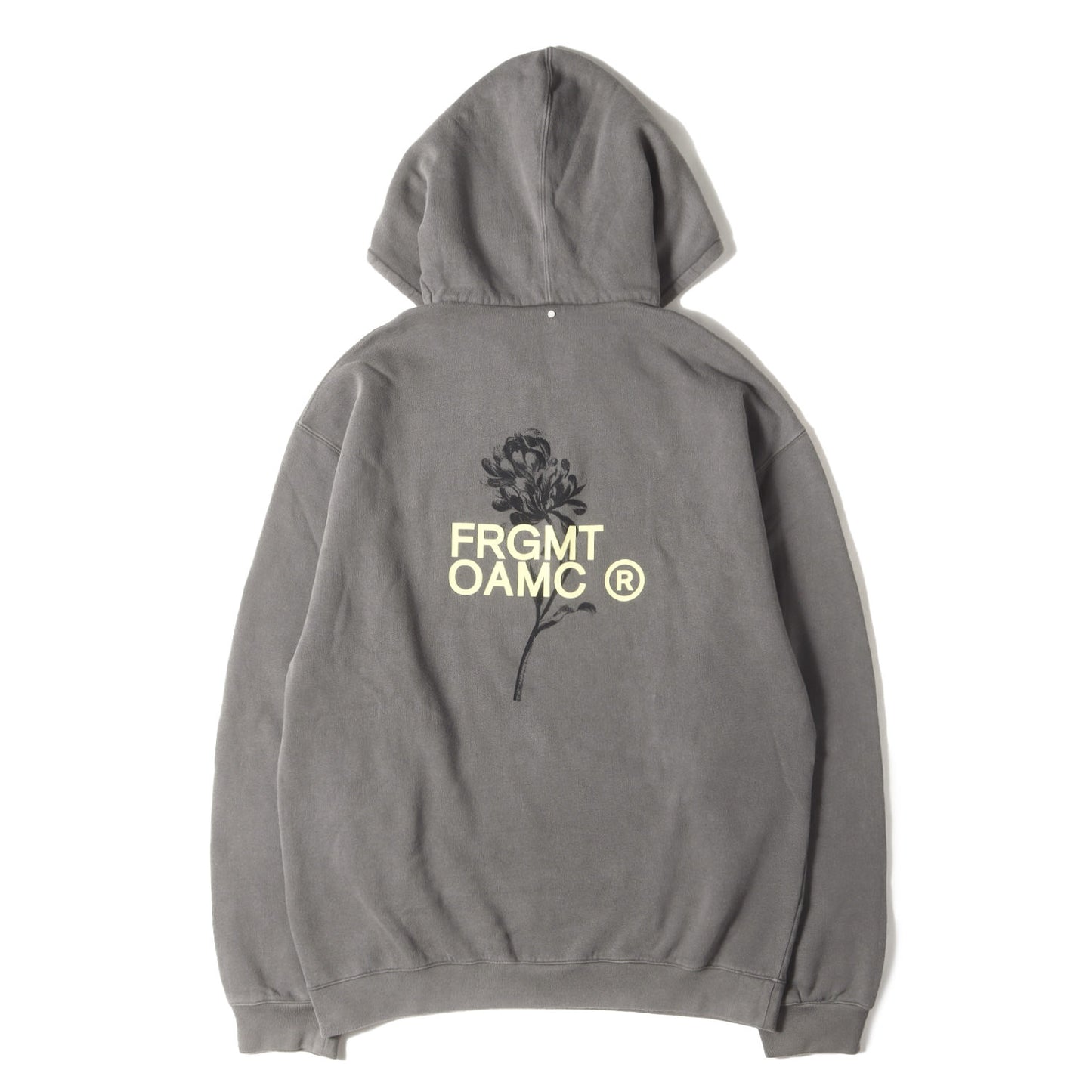 22AW 日本未発売 ×fragment design オーバーダイ加工 スウェットパーカー