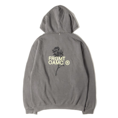 22AW 日本未発売 ×fragment design オーバーダイ加工 スウェットパーカー