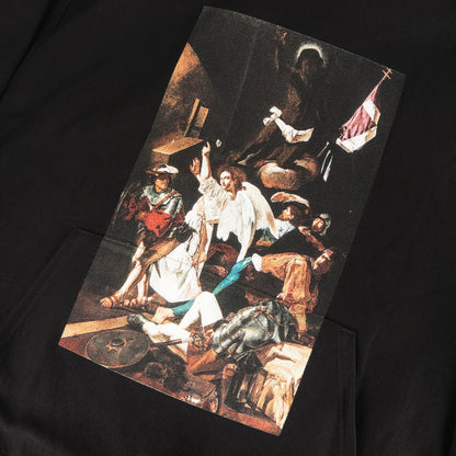 ×Champion 絵画グラフィック リバースウィーブ スウェットパーカー