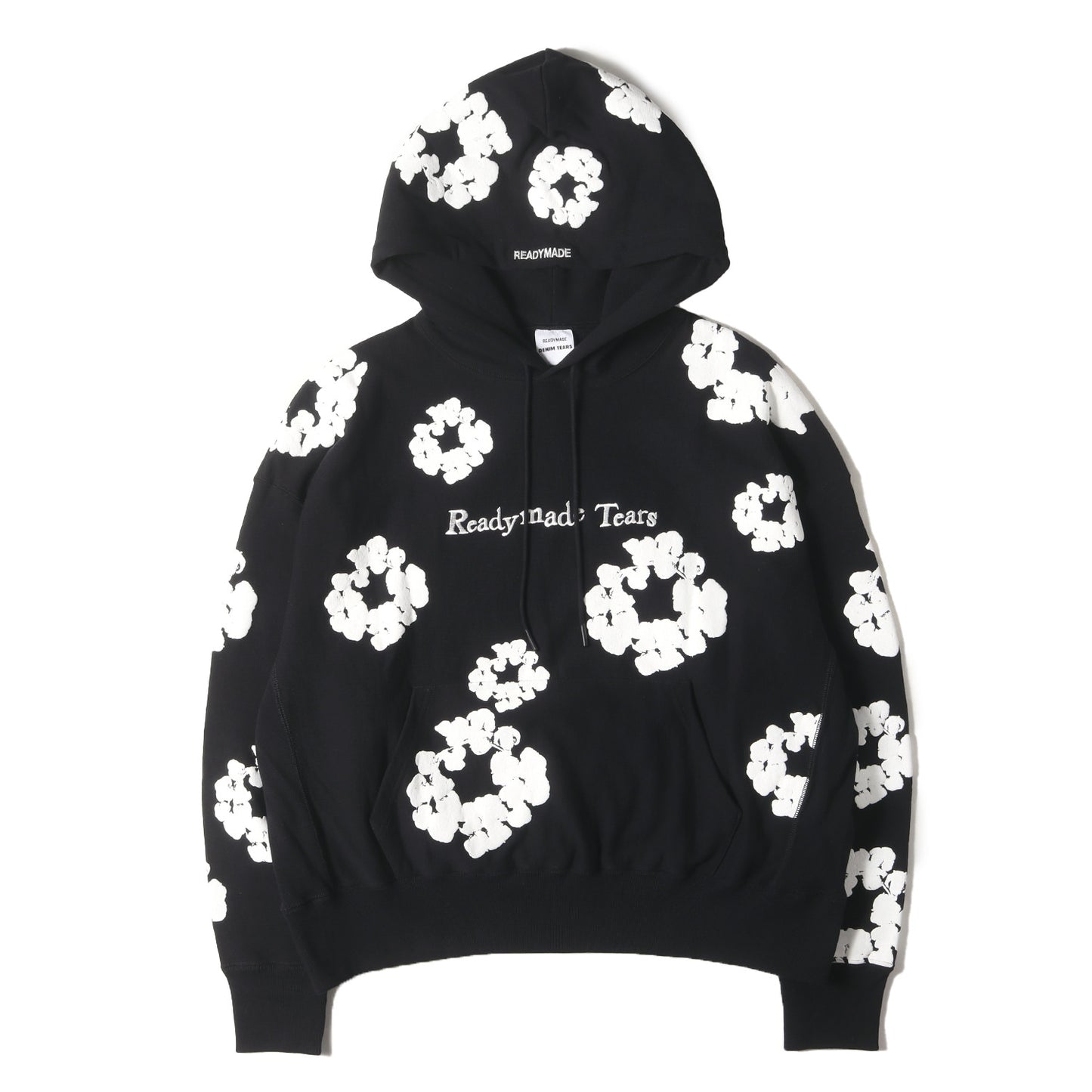 22AW ×DENIM TEARS フラワー プリント スウェットパーカー(COTTON WREATH HOODIE)