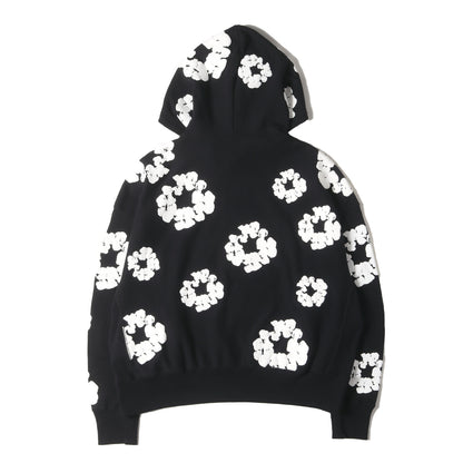 22AW ×DENIM TEARS フラワー プリント スウェットパーカー(COTTON WREATH HOODIE)