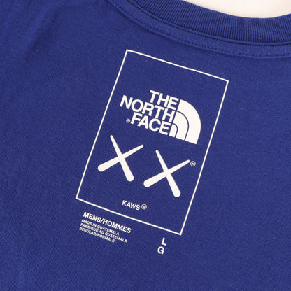 22SS 日本未発売 ×KAWS ロゴ刺繍 クルーネック Tシャツ(S/S Tee)