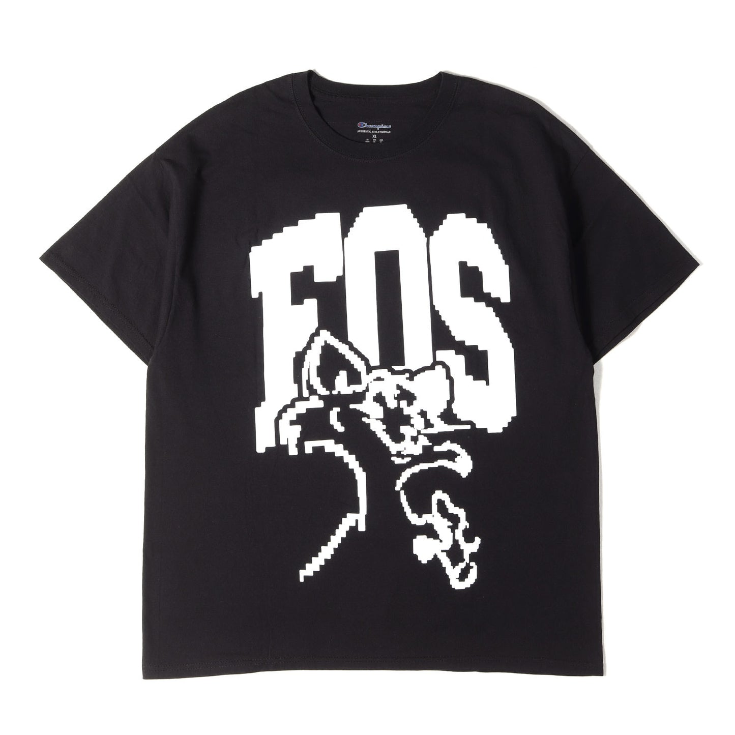 ブルックリン美術館 Virgil Abloh展 グラフィック Tシャツ(FOS CAT Pyrex T-shirt)