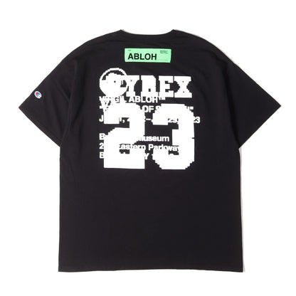 ブルックリン美術館 Virgil Abloh展 グラフィック Tシャツ(FOS CAT Pyrex T-shirt)
