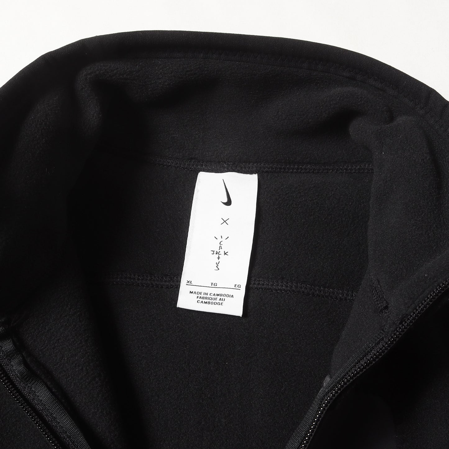 21AW ×Travis Scott Cactus Corporation ハーフジップ フリースジャケット(AS M NRG BH QUARTER ZIP)