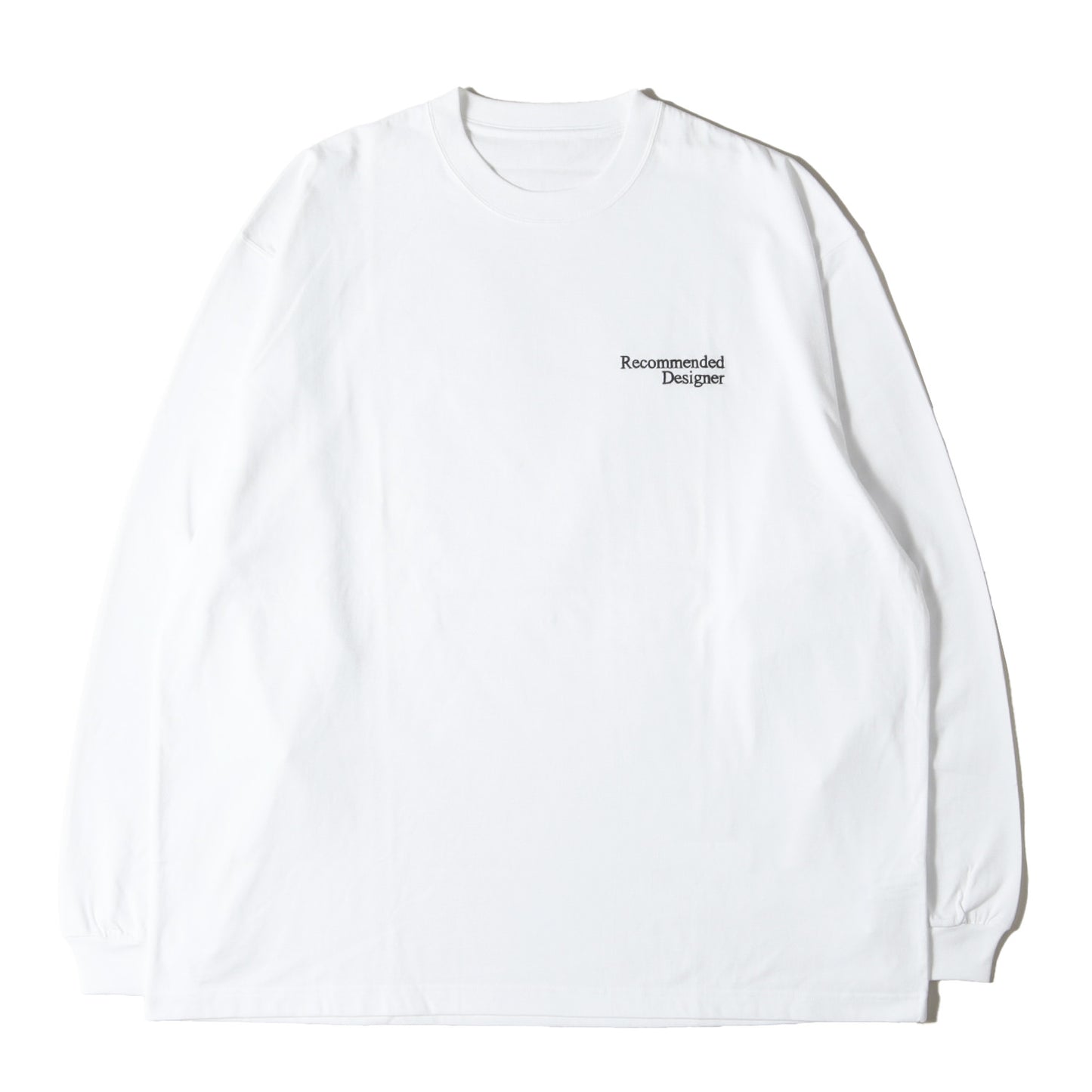 23SS ロゴ刺繍 ロングスリーブ Tシャツ