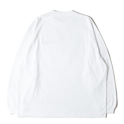 23SS ロゴ刺繍 ロングスリーブ Tシャツ