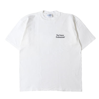 ブランドロゴ刺繍 クルーネック Tシャツ