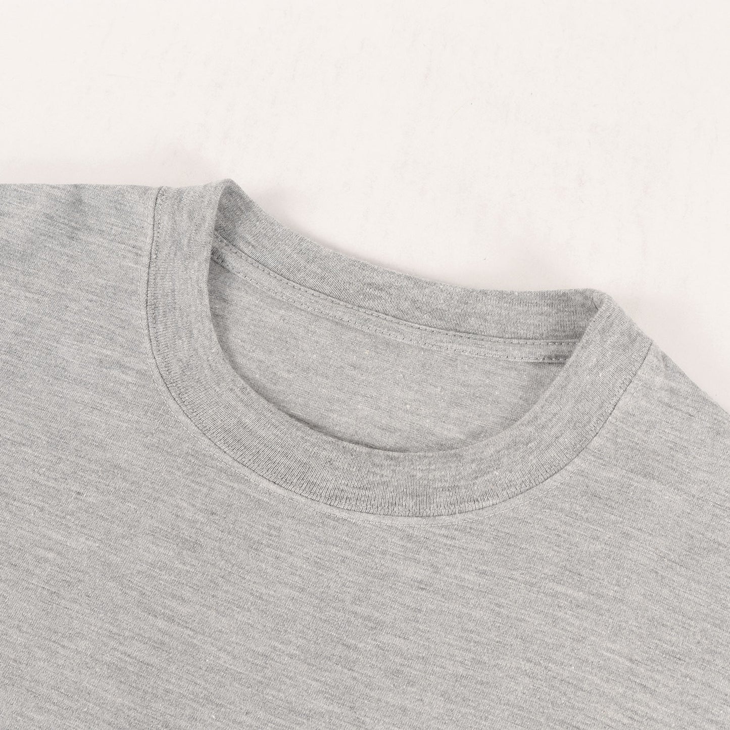 21SS ブランドロゴ刺繍 クルーネック Tシャツ(Logo Tee)