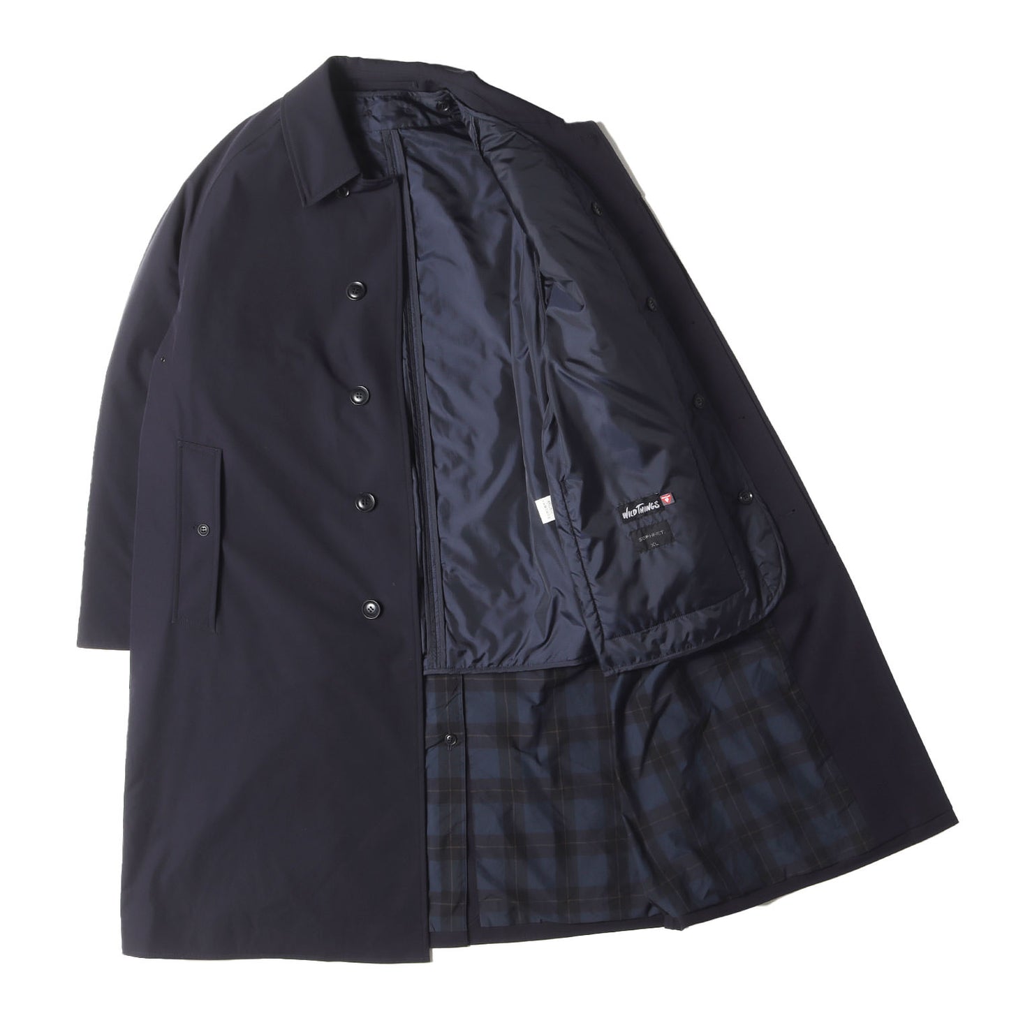 22AW 23周年記念 ×WILD THINGS キルティングライナー付き バルマカーンコート(BALMACAAN COAT)