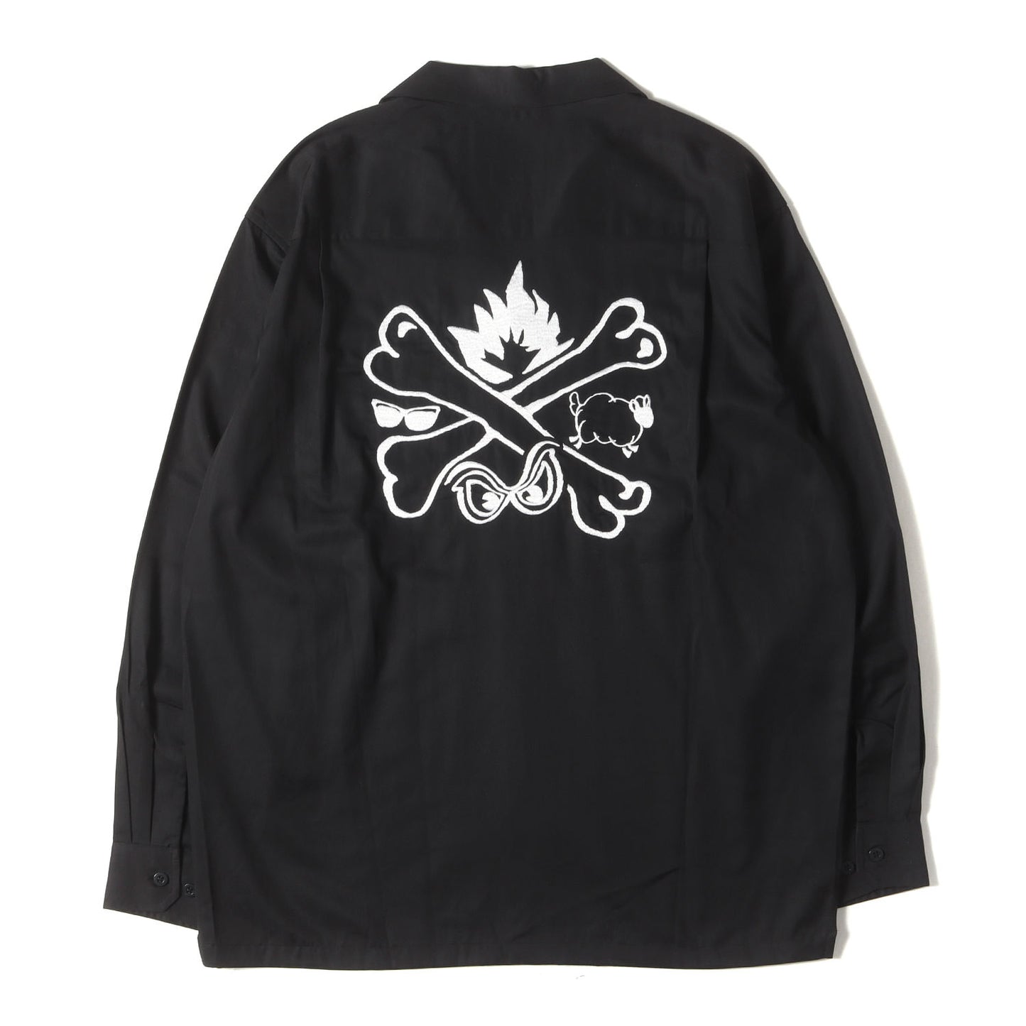 25AW クロスボーン オープンカラーシャツ(EW / LS / CTLY. TWILL)