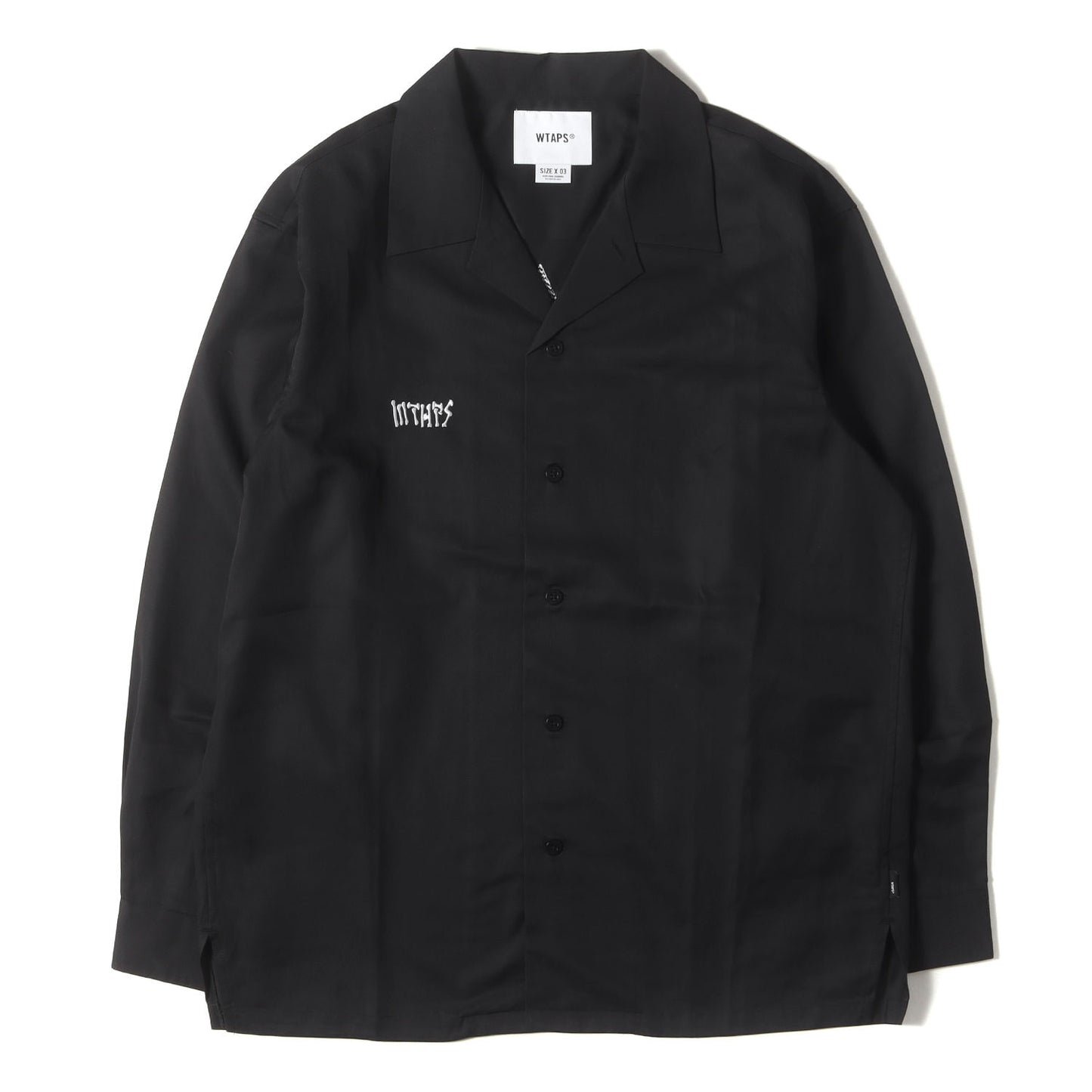 25AW クロスボーン オープンカラーシャツ(EW / LS / CTLY. TWILL)