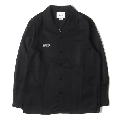 25AW クロスボーン オープンカラーシャツ(EW / LS / CTLY. TWILL)