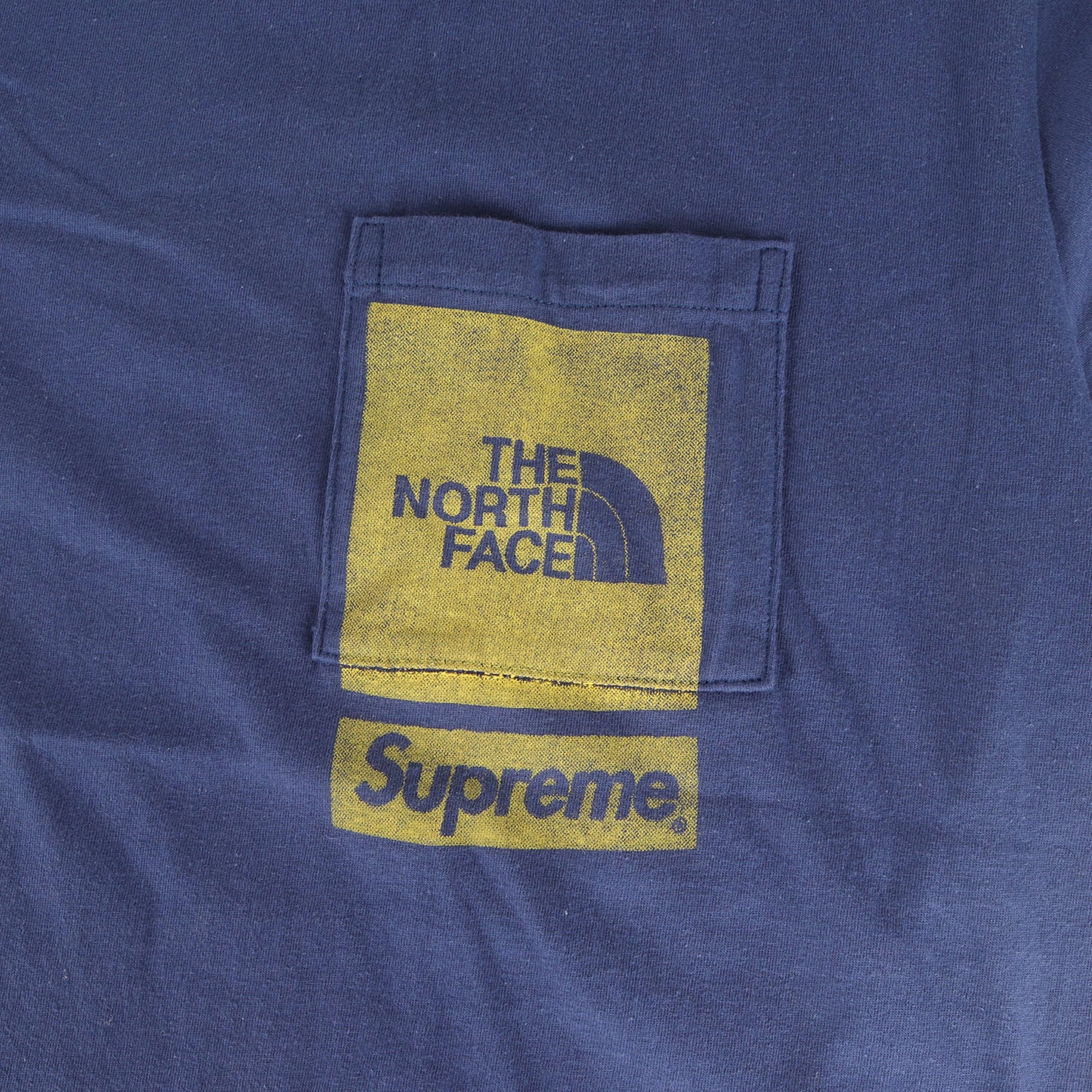 23SS ×THE NORTH FACE ロゴプリント ポケット Tシャツ(Printed Pocket Tee)
