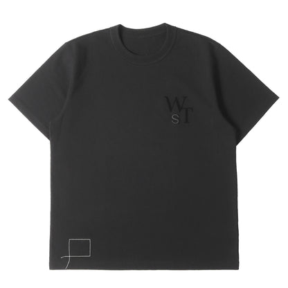 24AW ×Sacai フロッキープリント ヘビー Tシャツ(Flock Print T-Shirt / SS / COTTON. SACAI)